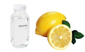 lemon & glycerine